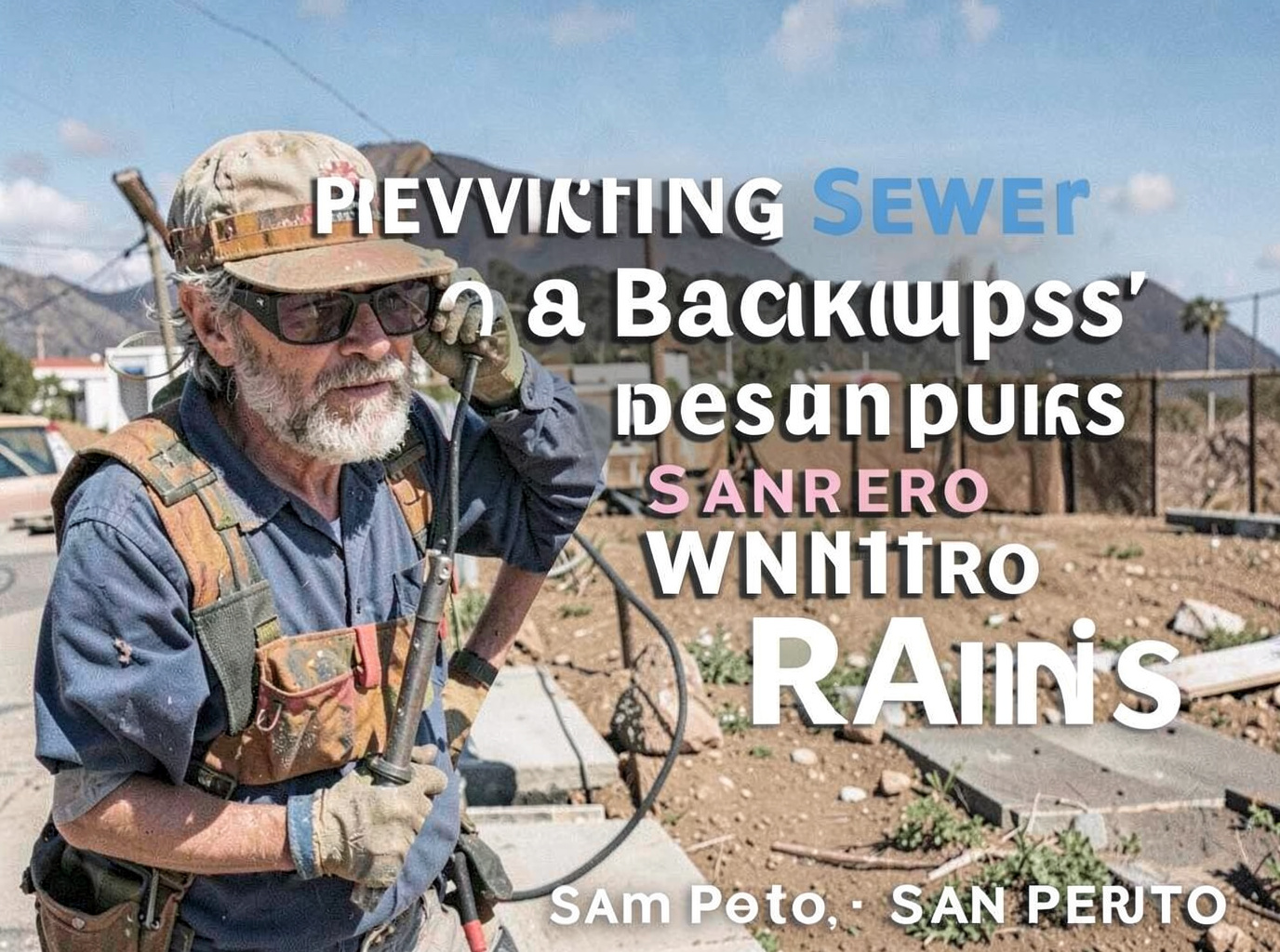 Preventing Sewer Backups During San Pedro Winter Rains
